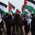 Propalestinski protest ispred Bele kuće uoči dolaska Netanjahua u Vašington