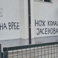 Brčko: U dvorištu škole grafiti „Srbe na vrbe“ i „Nož, kolac Jasenovac"