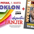 Ne propustite u petak, 1. Marta, dva poklona uz Kurir! Desertni tanjir plus dodatak TV Ekran