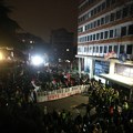 Održan protest ispred RTS-a