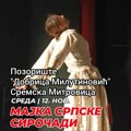 Monodrama „Majka srpske siročadi“ u sredu u mitrovačkom Pozorištu