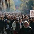 Protestni marš porodica poginulih u Pulsu održan danas u Skoplju, zatraženi pravda i istina