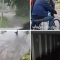 Suboticom tekli potoci, u Bačkoj na snazi narandžasti meteo-alarm: Neverovatan snimak sa severa Srbije