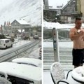 Kakav šok u Italiji! Pao je sneg, "bele radosti" posle vrelog talasa! (video)