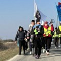 Studenti iz Zrenjanina nastavili protestni marš do Vršca