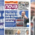 „Nova“ piše: Nasilnik na čelu države podstiče sukobe