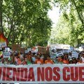 Hiljade ljudi protestovalo u Madridu zbog visokih cena stanovanja