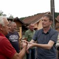 Ministar Glišić obišao Prilipac: stiže rešenje za bujične vode i uništene puteve