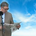 Odgovor „lažova“ predsedniku Vučiću: Da, zaista je i nebo plavo