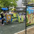 Otvoreno dečje igralište“Srećica“ u centralnom parku u Leskovcu