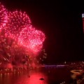 Spektakularan vatromet na levoj obali Save u Beogradu