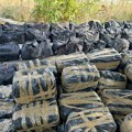 FOTO: Zaplenjene dve tone marihuane, uhapšena dvojica