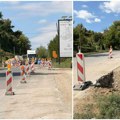 Uskoro nastavak radova na putu između Petrovaradina i Sremskih Karlovaca Pobijaju se šipovi s desne strane kolovoza, saniraju…
