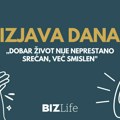 Izjava dana: „Dobar život nije neprestano srećan, već smislen“