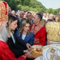 Mesarović i Stamenkovski položile venac na Spomenik svetom knezu Lazaru u Ćupriji