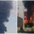 Žestok udar Ukrajine na Rusiju: Gađana ključna fabrika u Belgorodu, gusti crni dim se nadvio nad gradom (video)