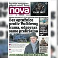 „Nova“ piše: Bez optužnice protiv Vučićevog kuma, odgovara samo prekršajno