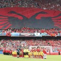 Skandal Albanaca: Zastava "OVK" na Evropskom prvenstvu! Isplivao snimak, sa obeležjem terorista na utakmicu