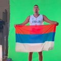 Snimak koji je zapalio društvene mreže! Nikola Jokić uzeo zastavu Srbije i napravio rusvaj! Pa, ovo je potpuni hit (video)