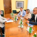 Gojkovićeva razgovarala sa dekanom Dridom