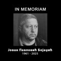Preminuo Jovan Pavlović Bojadžić