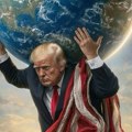 Nova AI objava Donalda Trampa izazvala haos: Ogrnut zastavom nosi planetu Zemlju na leđima, mreže gore (foto)
