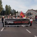 Kragujevac: Čedomir Čupić na protestu Srbija protiv nasilja