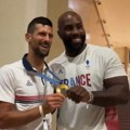 Nole i Tedi, susret legendi i olimpijskih šampiona (VIDEO)