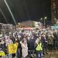 U Užicu protest u znak podrške studentima u blokadi