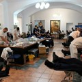 Gašić u Centru za osnovnu policijsku obuku u Sremskoj Kamenici: Davanje krvi je plemenit čin