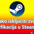 Kako isključiti zvuk notifikacija u Steam-u