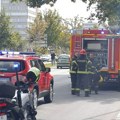 FOTO i VIDEO: Požar u zgradi Elektrovojvodine na Bulevaru oslobođenja