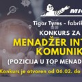 TIGAR TYRES PIROT: Otvoren konkurs za poziciju Menadžer interne komunikacije