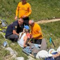 Drama na Durmitoru: Grk slomio nogu tokom planinarenja, spasilačka akcija trajala nekoliko sati