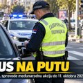 Akcija „Fokus na putu“ do 11. oktobra: Stroža kontrola korišćenja telefona u saobraćaju