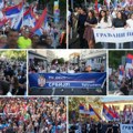 U 100 mesta širom Srbije: danas mirna šetnja protiv blokada (video)