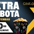 „EXTRA SUBOTA“ U BIOSKOPU CINE GRAND ŠABAC: Svi filmovi za samo 300 dinara!