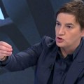 Premijerka Ana Brnabić: Jedini razlog zašto opozicija ide u dve kolone je opsada medijskog prostora