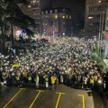 Srbija na ulicama, obustave rada, u Jagodini Vučićev miting