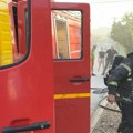 Drama na auto-putu: Gori autobus kod Bubanj Potoka