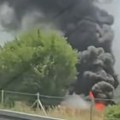 Požar na auto-putu: Gust crni dim nadvio se nad Vrčinom, a ovo je najverovatniji uzrok