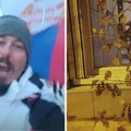 Sekira, rakija i srpske zastave! Naš pevač u 5 ujutru krenuo po badnjak, uz pesmu poručio: "Nema predaje!"