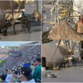 Snajperista spreman da zapuca na utakmici Svetskog prvenstva! Šokantan snimak sa stadiona kruži internetom!