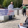 Protest novinara "Jedinstva" u Kosovskoj Mitrovici