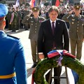 Ministar Gašić predvodio državnu ceremoniju polaganja venaca na Groblju oslobodilaca Beograda