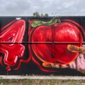 Emotivno pred velike koncerte Crvene jabuke u Beogradu: U Skejt parku kod Ušća osvanuo mural posvećen bendu