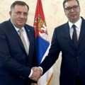 Vučić uputio čestitku povodom Dana Republike Srpske "Doba velikih izazova, kako za Srbiju, tako i za Srpsku tek dolazi"