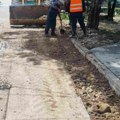 U Vranju uklanjaju pesak sa ulica posle provale oblaka