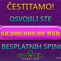 Najveća isplata u Srbiji! SOCCERBET isplatio 50.000.000 dinara