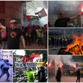 "Макрон против нас води рат"! Демонстранти упали у француско министарство у Паризу, запалили бакље! (фото/видео)